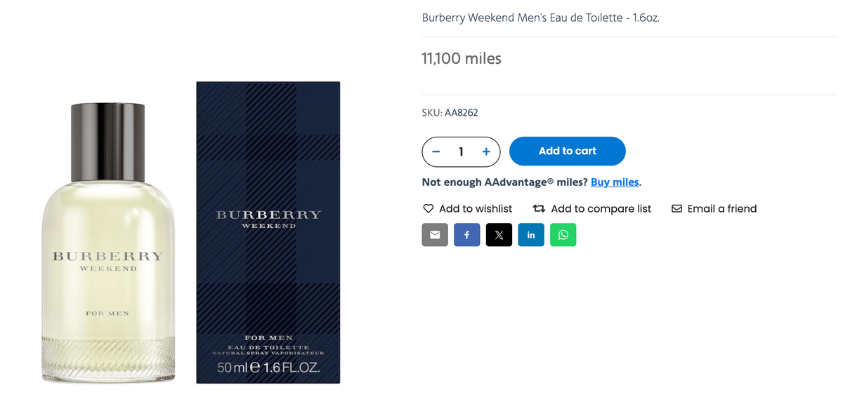 Burberry cologne
